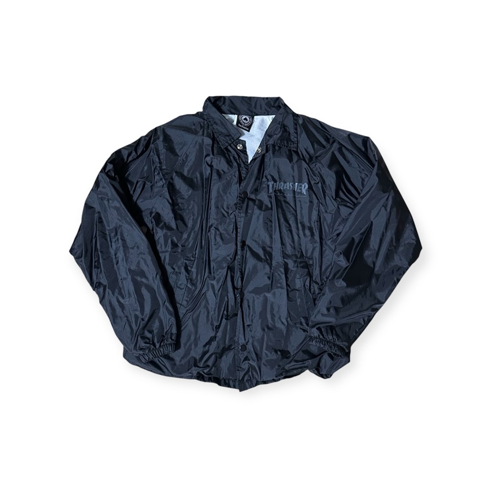 Thrasher Black Windbreaker Jacket